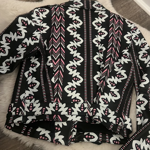 Patrizia peppe leather jacket / size small US - Picture 6 of 11